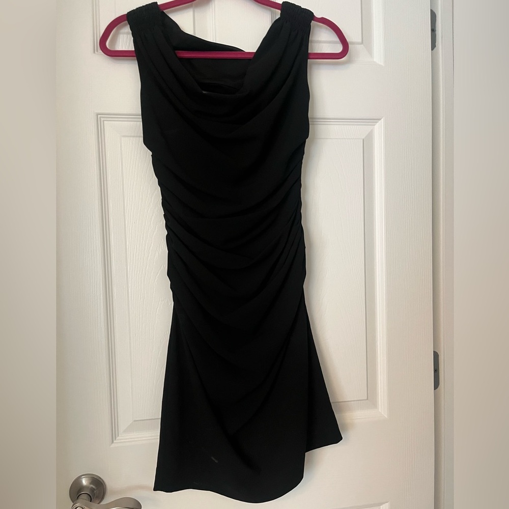 helmut lang little black dress